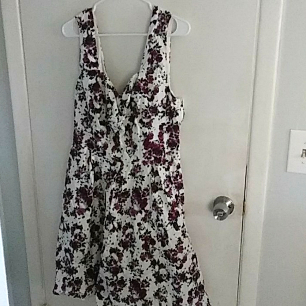 Skull printed dress